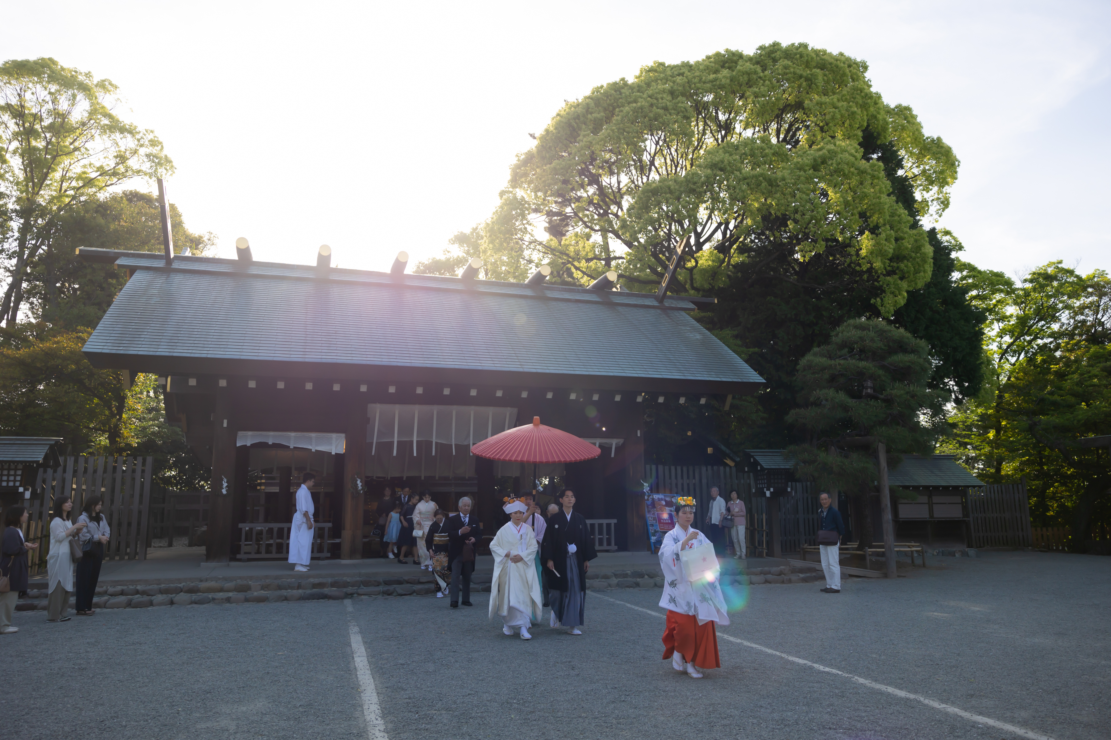 小さな結婚式横浜店～トレンドの和装婚！伊勢山皇大神宮での神前式～